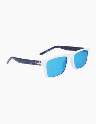 Nike Mens M Square Sunglasses - White Blue Mr - Size: ONE size