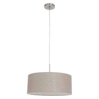 Steinhauer L&aacute;mpara Colgante - Sparkled Light - Gris - Lino - Steinhauer