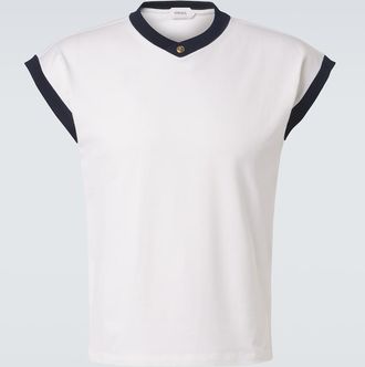 Versace Medusa cotton-blend jersey T-shirt