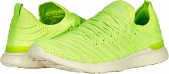 Athletic Propulsion Labs Womens Techloom Wave Athletic Sneakers In Energy/green/pristine
