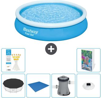 Bestway Piscina Bestway Fast Set Redonda - 366x76 Cm - 7-piezas S74
