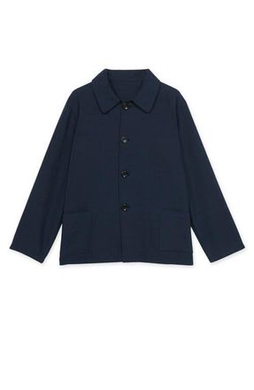 Fortela Work Patch Pocket Jacket in Blue at Nordstrom, Size 50 Eu