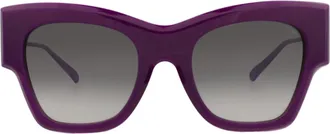 Philipp Plein Cat Eye-Frame Acetate Sunglasses