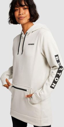 Burton Oak Long Hoodie weiss