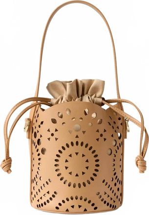 Cleobella Womens Nayarit Bucket Bag In Tan