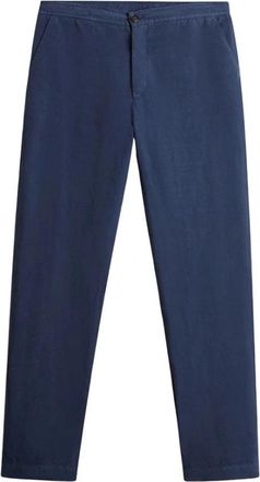 Woolrich Chinos - Heren - Straight fit broeken - Blauw - S - Katoen - Broeken