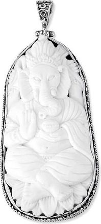 Samuel B. Silver Bone Pendant