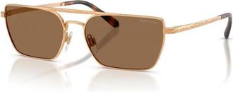 Ralph Lauren Zonnebrillen - Dames - Zonnebrillen - Geel - 58 MM - Accessoires