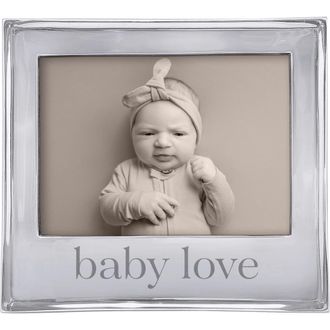 Mariposa Baby Love Signature 5 x 7-Inch Picture Frame at Nordstrom