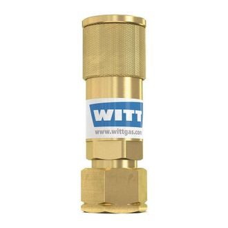 Witt Witt - Conexi&oacute;n De Manguera Sk 100-3 Gas Combustible G 3/8 Pulgadas Lh Mg K&ouml;rper