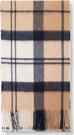 Barbour Rechteckiger Schal aus Wolle Tartan