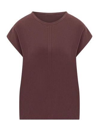 Pinko Brown Round Neck T-Shirt