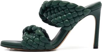 Bottega Veneta Sandali Curve 100mm - Verde