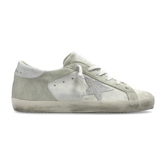 Golden Goose Sneakers, female, Beige, Size: 11 US Super-Star Double Quarter With L Sneakers