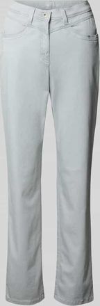 Raphaela by Brax Flared Fit Stoffhose mit Eingrifftaschen Modell Laura in Hellgrau, Gr&ouml;&szlig;e 36K