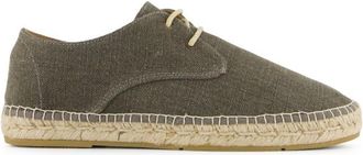 Espadrij Paysan Linen Freizeitschuhe f&uuml;r Herren | khaki
