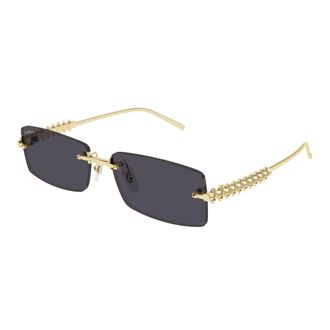 Cartier Sunglasses, unisex, Yellow, 57 MM, Exception Sunglasses
