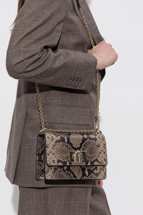 Furla Shoulder Bag 1927 Mini, Womens, Brown