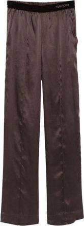 Tom Ford Brown Relaxed Pajama Pants