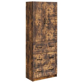 vidaXL Juego De Armarios 2 Uds. 66 X 34,5 X 87 Cm Madera De Ingenier&iacute;a Vidaxl