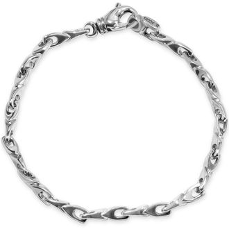 Pompeii3 Mens Designer Seed Link 14k Gold (19gram) or Platinum (31gram) 4mm Bracelet 8