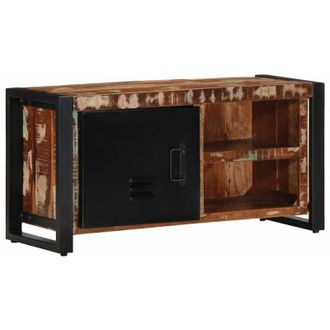 vidaXL Vidaxl - Mobile Porta tv 80x30x40 cm in Legno Massello di Recupero