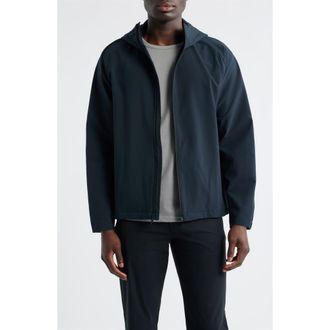 Zella Routine Zip Hoodie in Black Caviar at Nordstrom Rack, Size Xx-Large