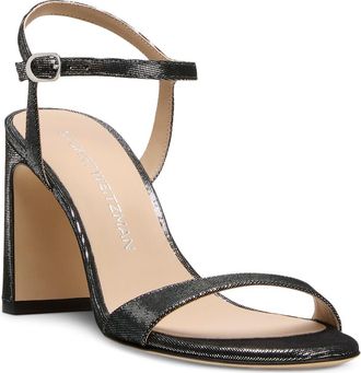Stuart Weitzman Babette Sandal in Silver at Nordstrom, Size 6.5