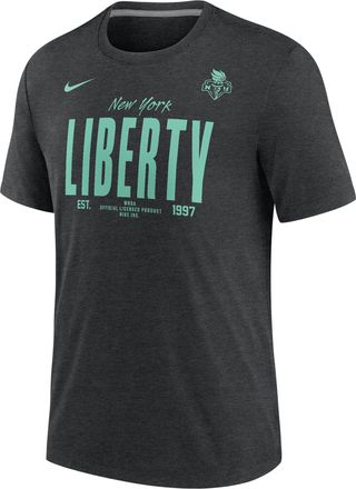 Nike New York Liberty Nike Mens WNBA T-Shirt in Black | M21372P883-NYL