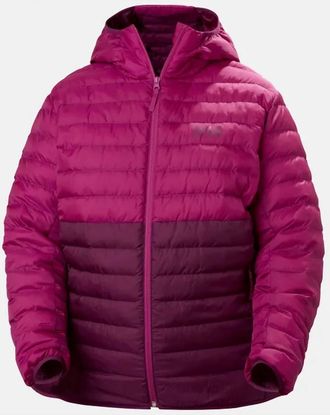 Helly Hansen Womens Banff Hooded Plus Sized Insulator Jacket In Magenta