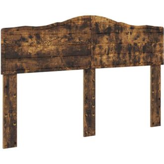vidaXL Headboard Smoked Oak 90 cm Engineered wood vidaXL