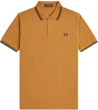 Fred Perry M3600 Poloshirt - Heren - Polos - Bruin - 2XL - Katoen - Tops