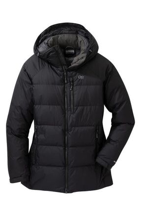 Outdoor Research Super Alpine 800 Fill Power Down Parka in Black at Nordstrom, Size X-Small