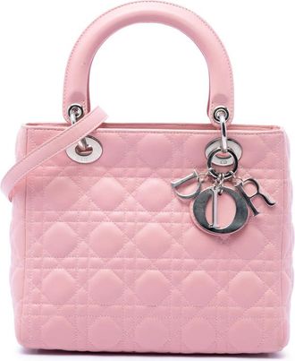 Dior Pre-owned Dior Medium Lambskin Cannage Lady Dior Ladies S5F8AH9GYZQ3E7MJ