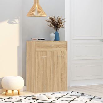 vidaXL Furniture Limited - Mueble Zapatero De Madera Contrachapada Color