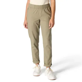 Carhartt Work in Progress Force Work Pants Womens Olive Ripstop Mid Rise Relaxed Fit JAX1649