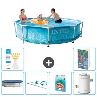 Intex Piscina Con Estructura Redonda - 305x76 Cm - 7-piezas S151