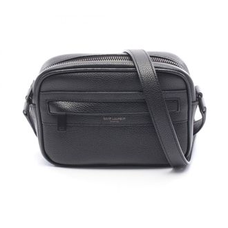 Saint Laurent Black Leather Handbag Shoulder Bag (Pre-Owned)