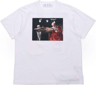Off-white Caravaggio Over Tee White OMAA038R21JER0030125