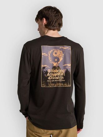 Billabong Grow T-Shirt manica Lunga nero