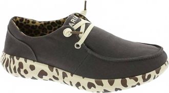 Ariat Womens Hilo Lace-Up Shoes In Gray