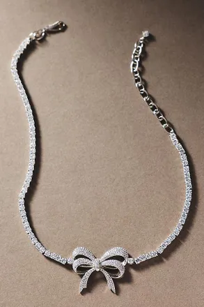 Nadri Eros Bow Chocker Necklace