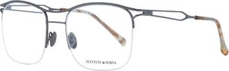 Scotch & Soda Gray Metal Glasses Mens (Frames)
