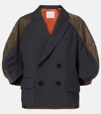 sacai Paneled jacket