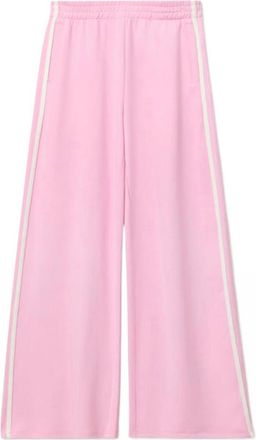 perfectwhitetee Womens Mikos Travel Wide Leg Pants In Sugar Pink
