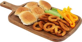 MegaChef 14 Inch Acacia Wood Rectangle Serving Board with Handle at Nordstrom