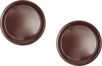 OYOY Yuka Lunch Plate - Set of 2 in Dark Terracotta at Nordstrom