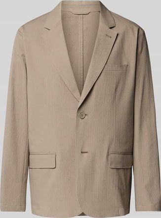 A|X Armani Exchange Sakko mit Pattentaschen und Reverskragen in Beige, Gr&ouml;&szlig;e 40