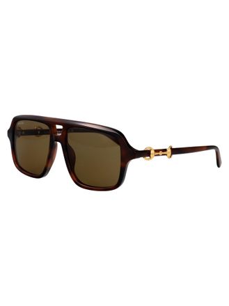 Gucci GG2052S Havana Acetate Sunglasses - Brown