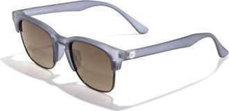 Sunski Womens Cambria Square Sunglasses In Navy Amber